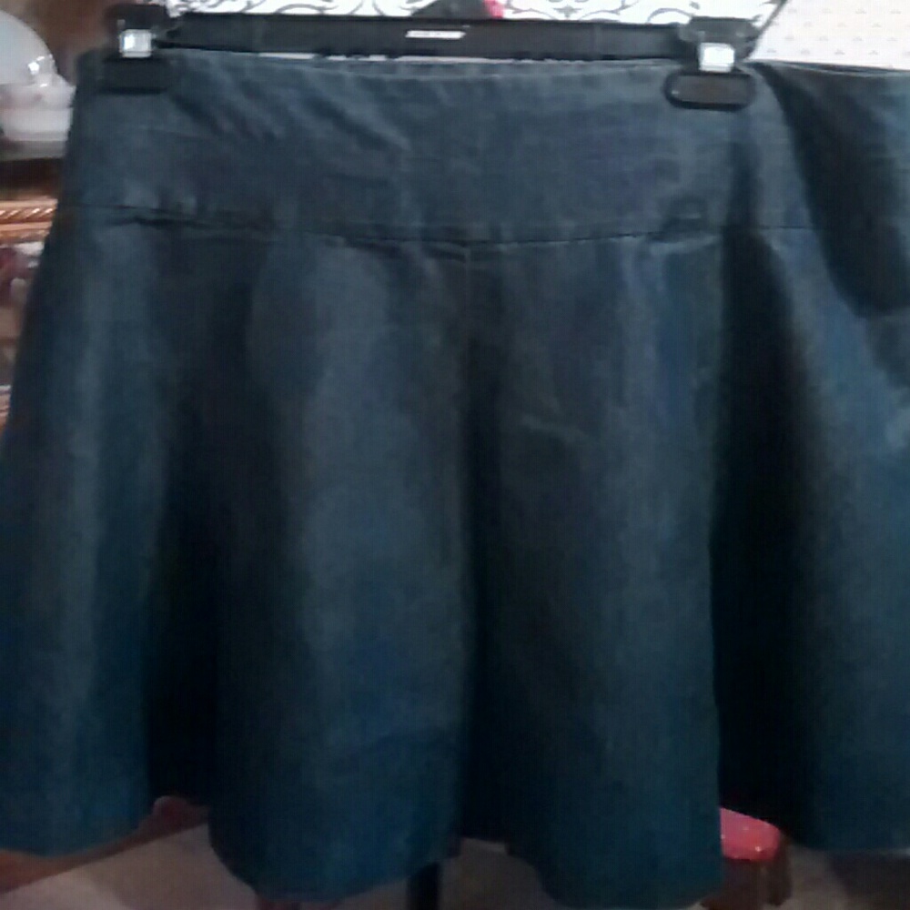 Denim skirt